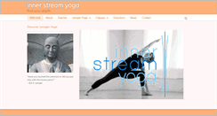 Desktop Screenshot of innerstreamyoga.com